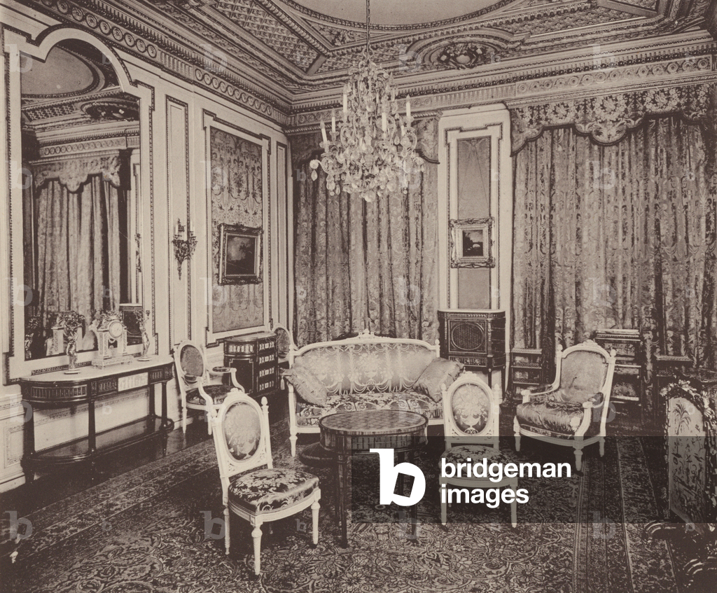 Immagine di Fotografia "Boudoir di Lady Rothschild" 1901 di English Photographer