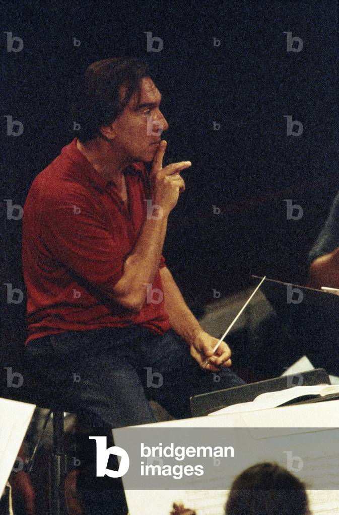 Bild von Fotografie "Claudio Abbado" von Peter Mares