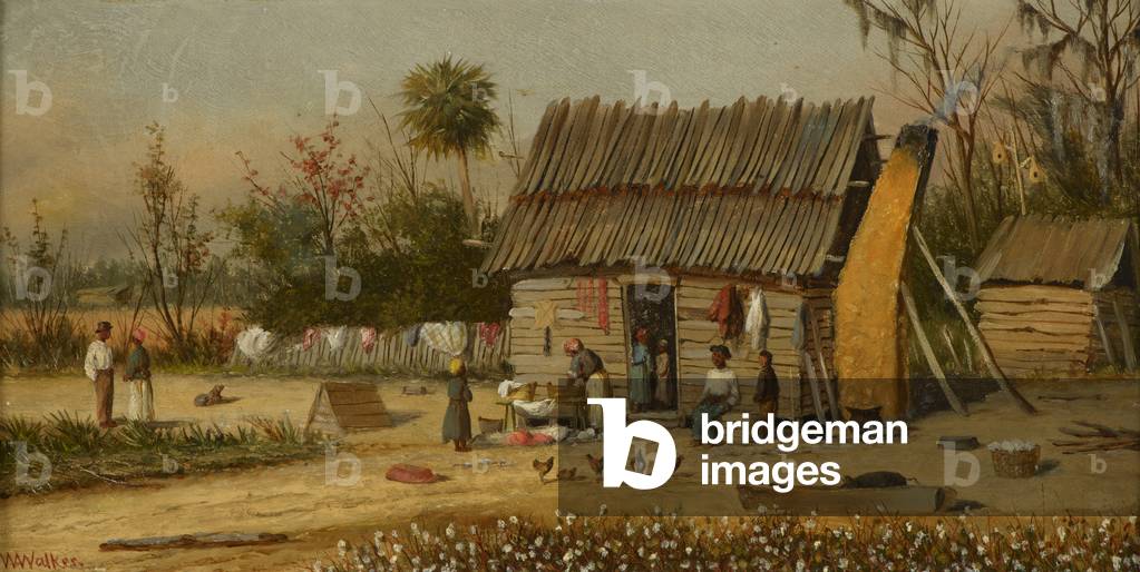 Wash Day, c.1890 (olio su accademia board)