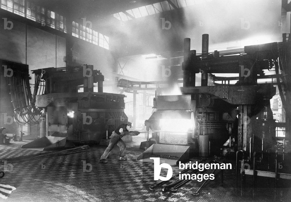 Image of Switzerland Rieter Machine Factory, 1960 (b/w photo)