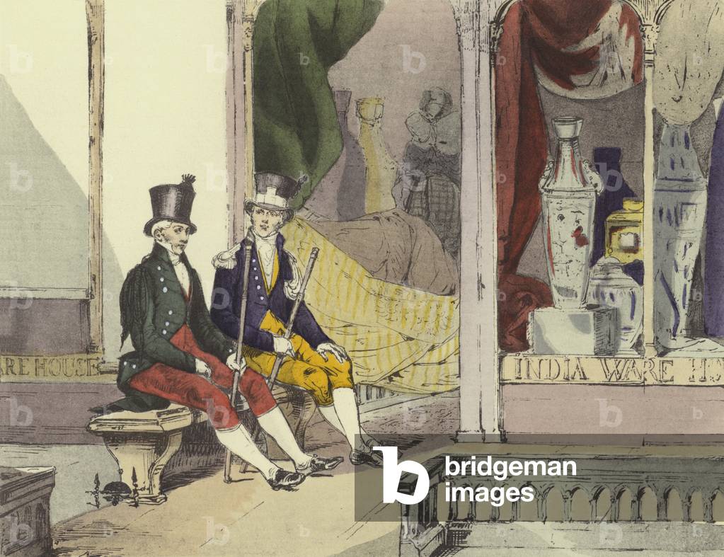 Valets de pied (colour litho)