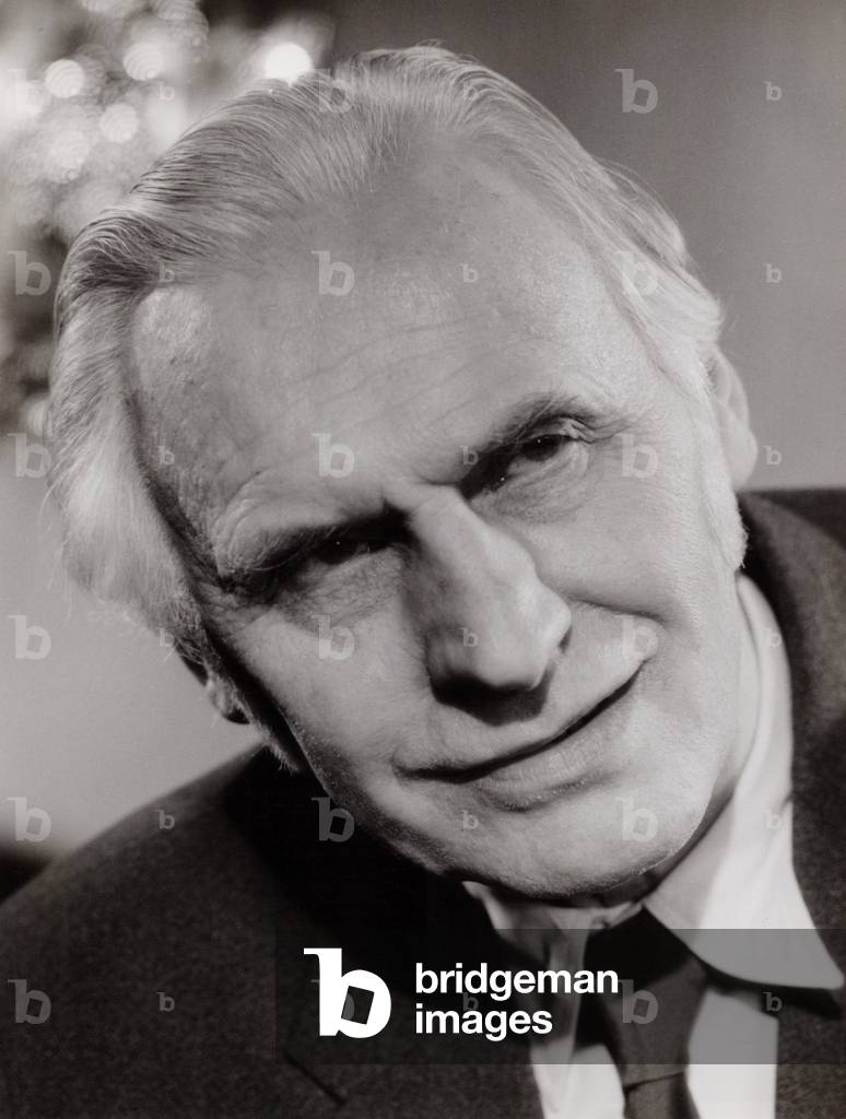 Image of German actor and audio play speaker Fritz Rasp, Germany 1960s