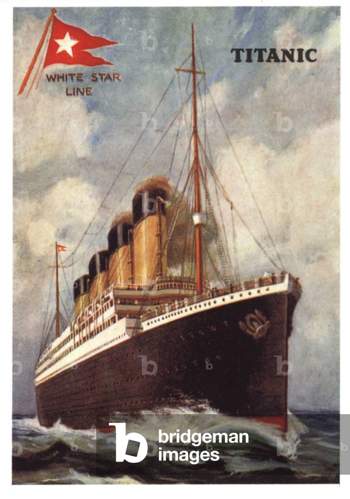The Titanic Poster, UK, 1910s
