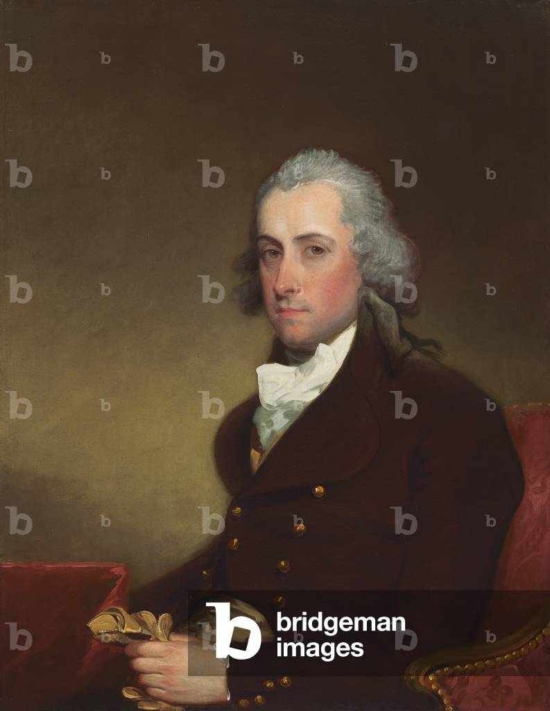 Image of Painting depicting Stephen Van Rensselaer III 1793 by Gilbert Stuart