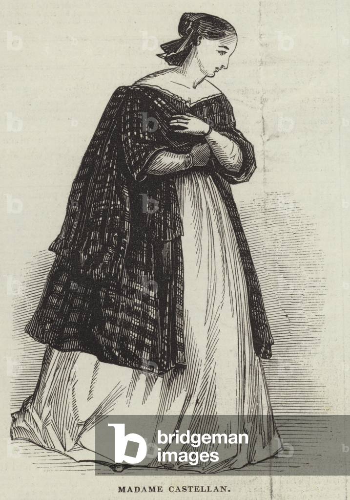 "Madame Castellan (incisione)" di English School