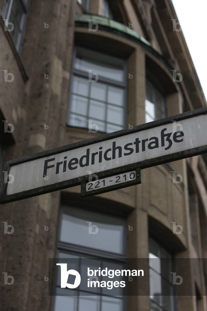 Berlin Deutschland Europa Friedrichstraße