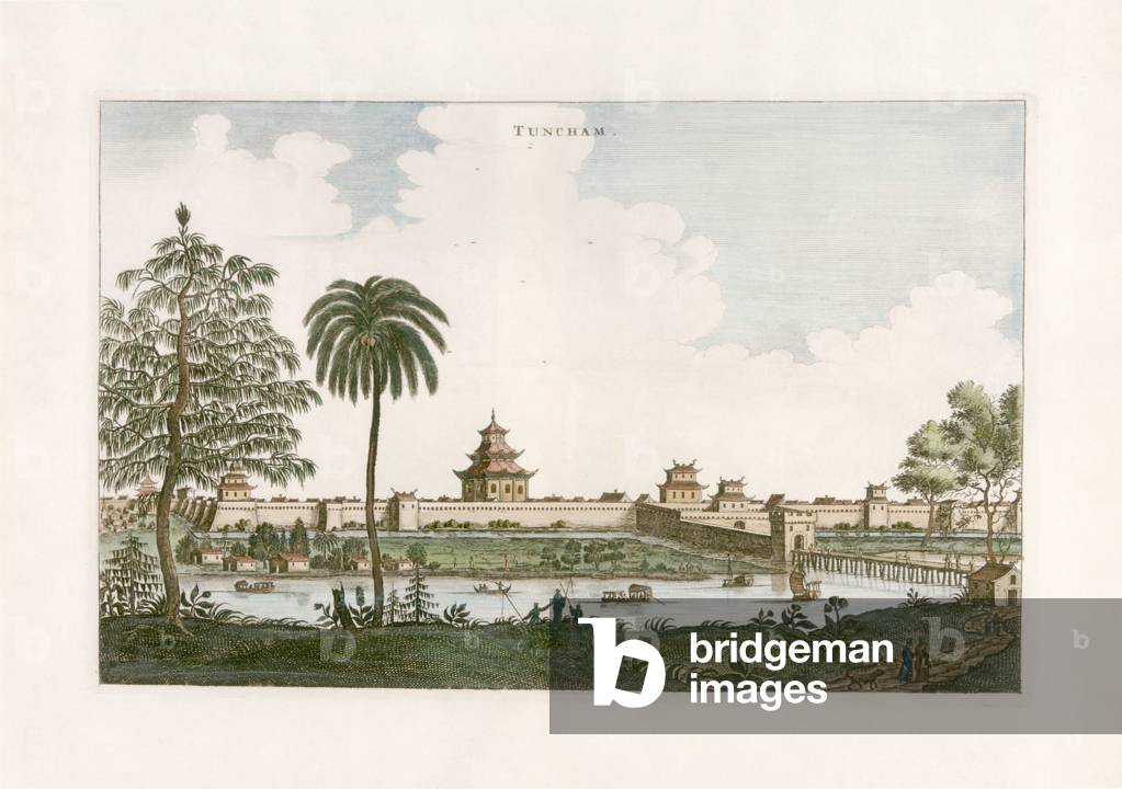 Immagine di Incisione "Tuncham" 1754 di Johannes Nieuhof
