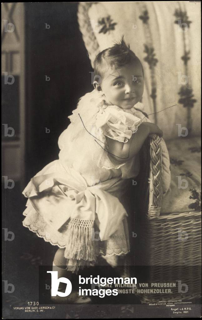 Immagine di Fotografia "Principe Guglielmo di Prussia" 1907 di German Photographer