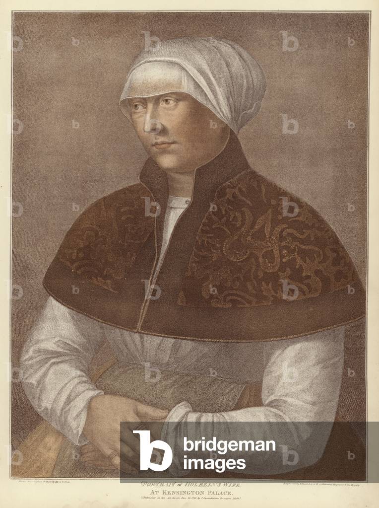 Elsbeth, la moglie di Hans Holbein (acquatinta)