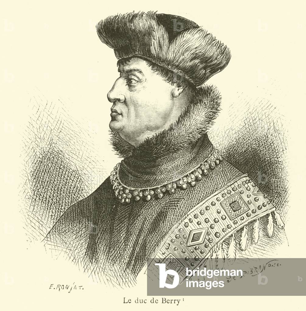 Le duc de Berry (Gravur)