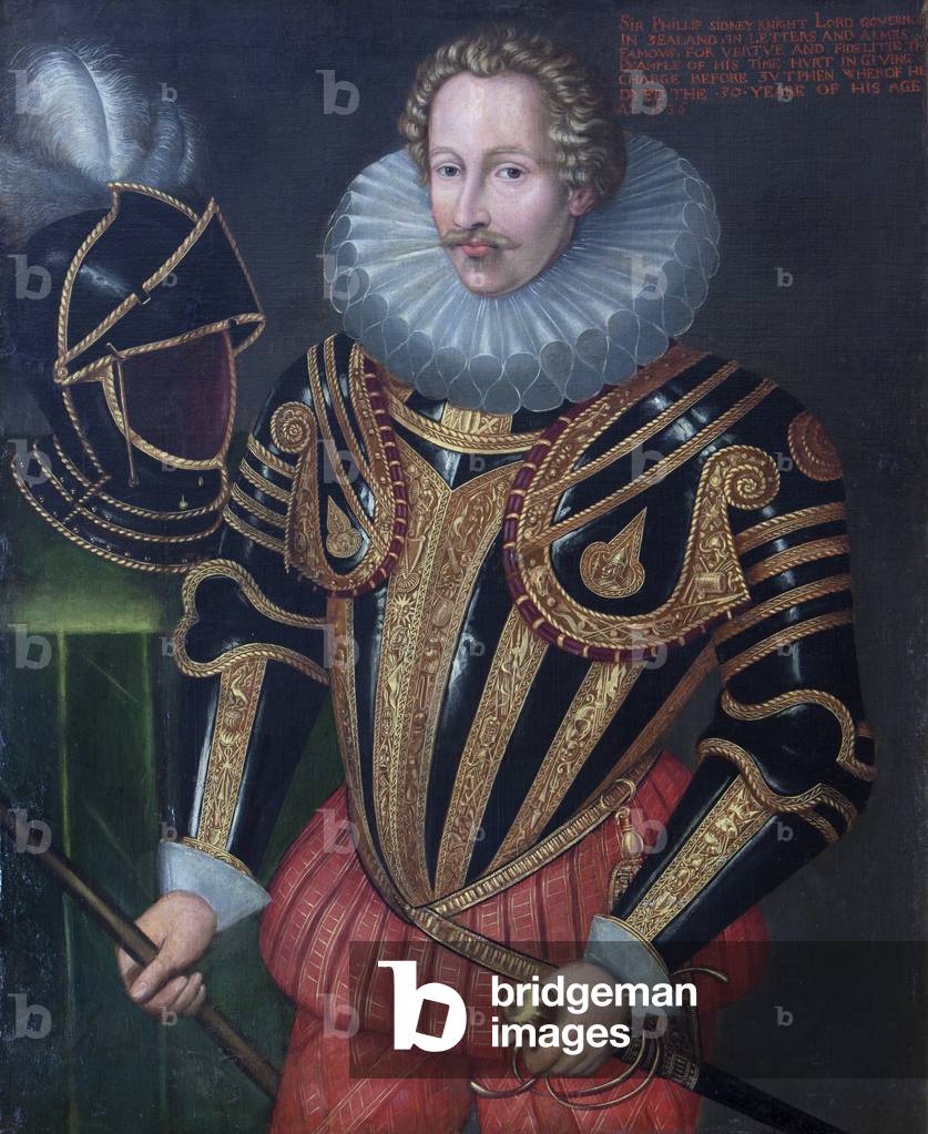 Bild von Gemälde "sir philip sidney (1554-1586) (nach john de critz)" von English School