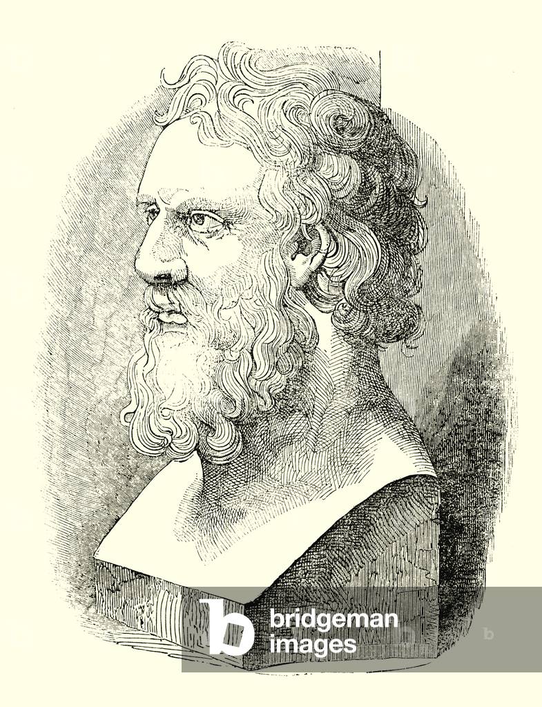 Busto di Platone (incisione)