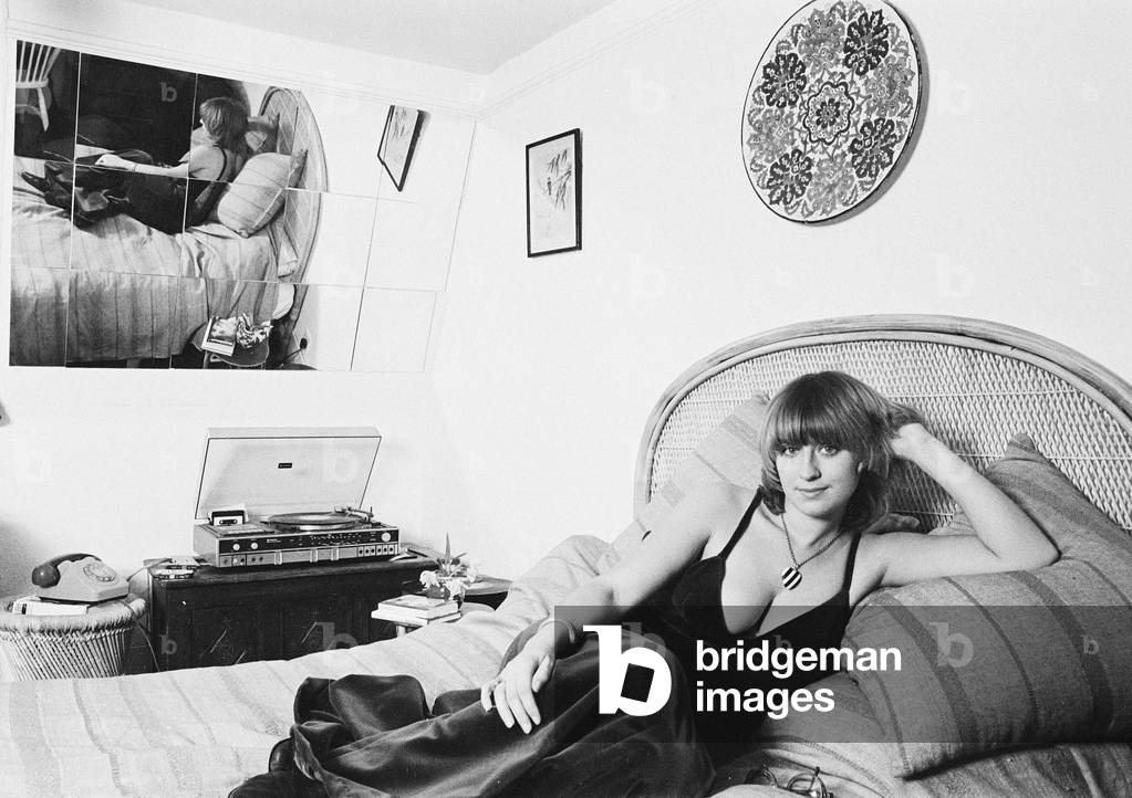 Image of Photography depicting Tina Brown in her bedroom 1977 by Mayotte Magnus