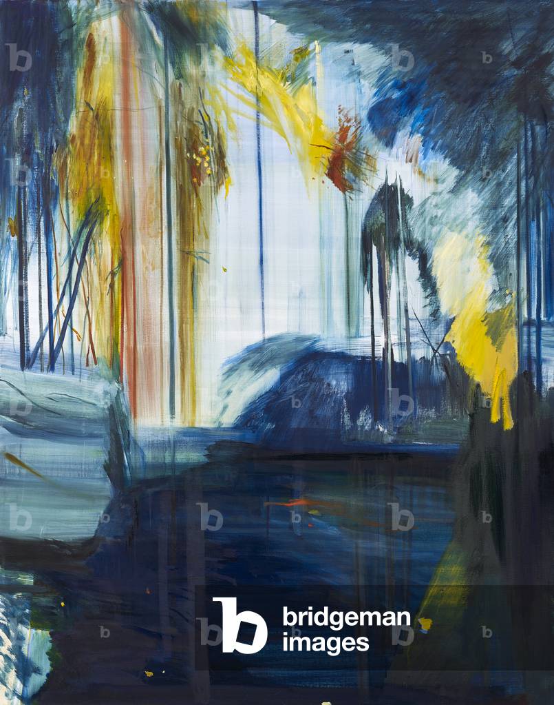 Deep Pool, 2018 (olio su tela)