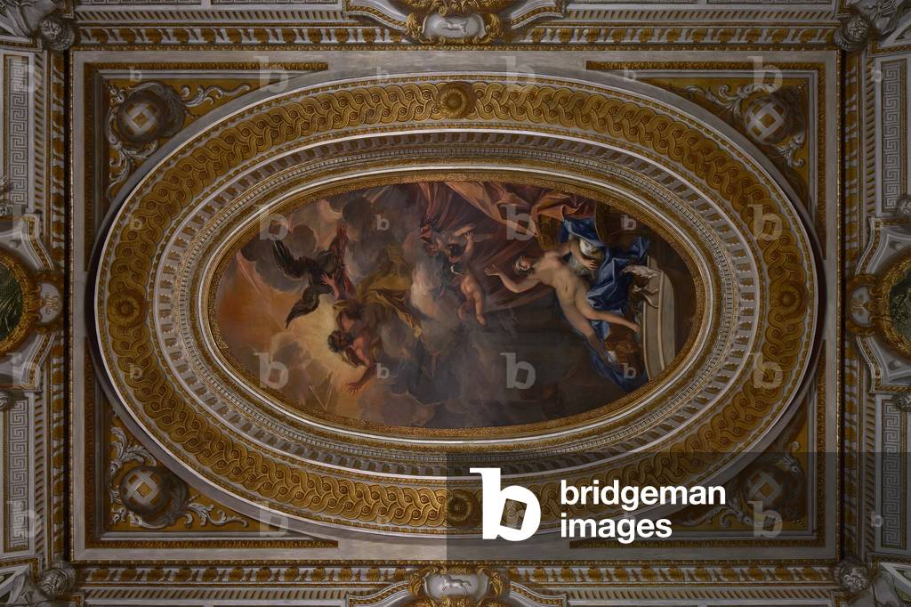 Bild von Gemälde "The King's Drawing Room Ceiling" 1722 von William Kent