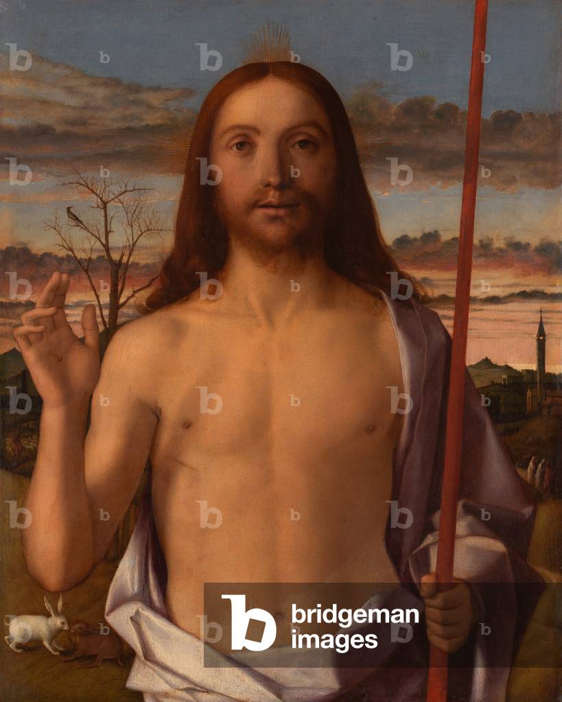 "Christus Segen", c.1500 von Giovanni Bellini