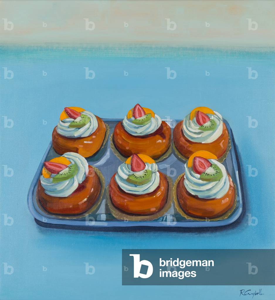 Image of Painting depicting Hefe Kuchen 2018 by Rachel Campbell