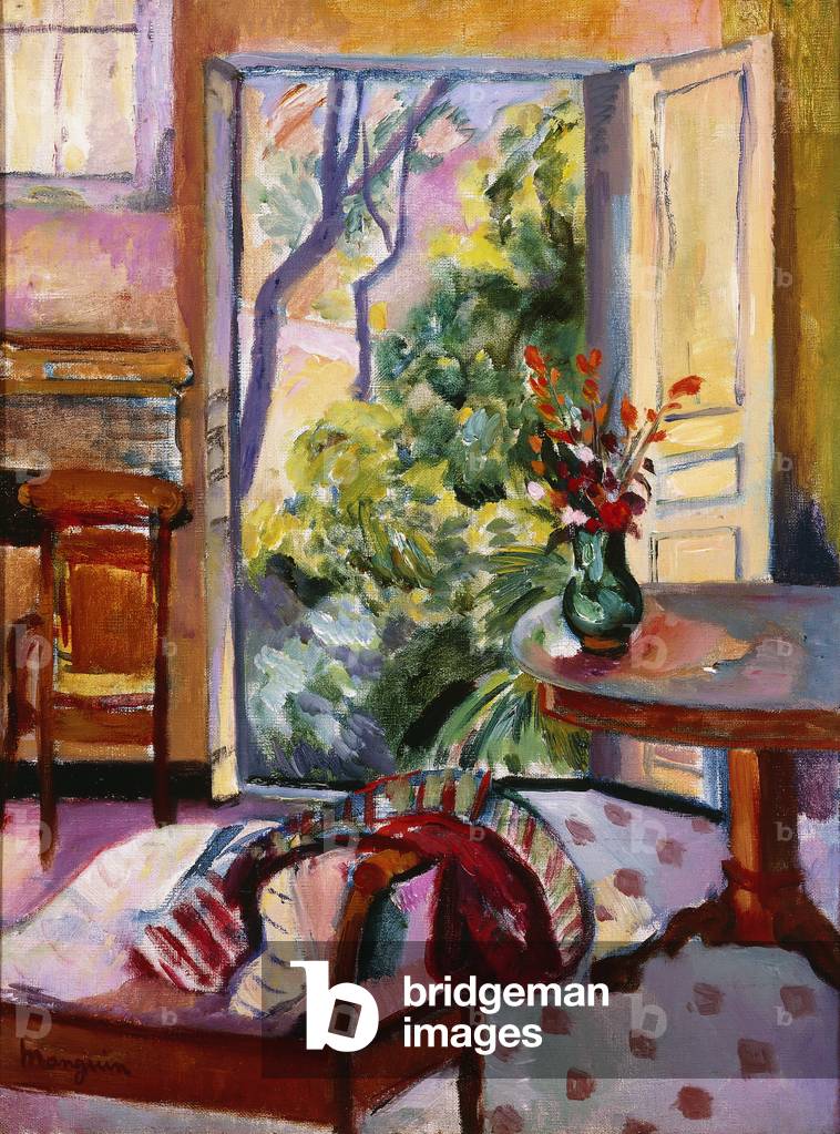 Studio a Oustalet; L Atelier de l'Oustalet, 1921 (olio su tela)