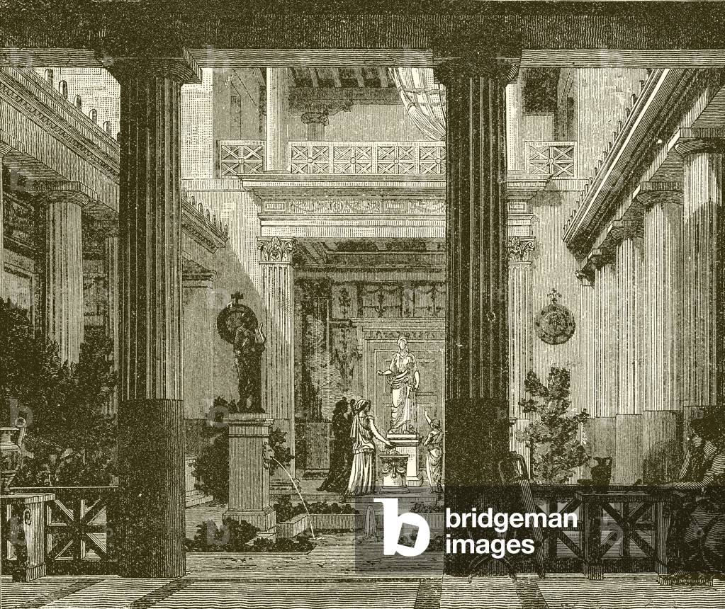 Ancient Greek Building Interior