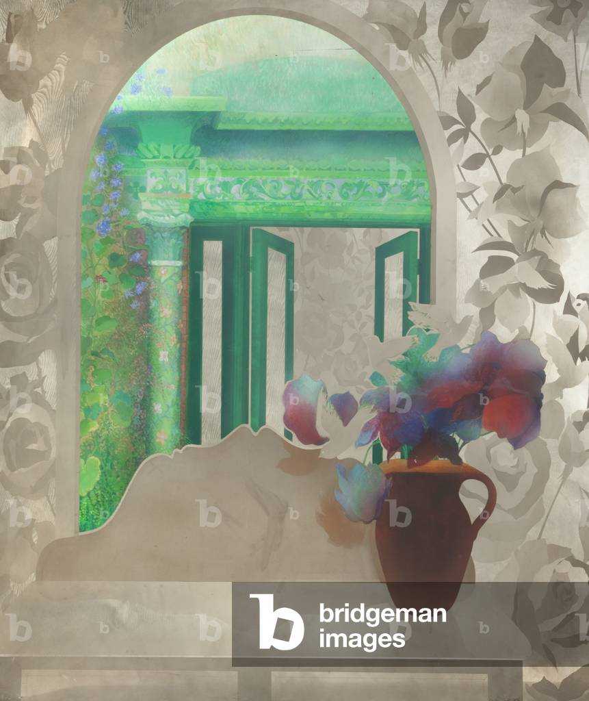 Inside Out (Öl auf poliertem Aluminium)