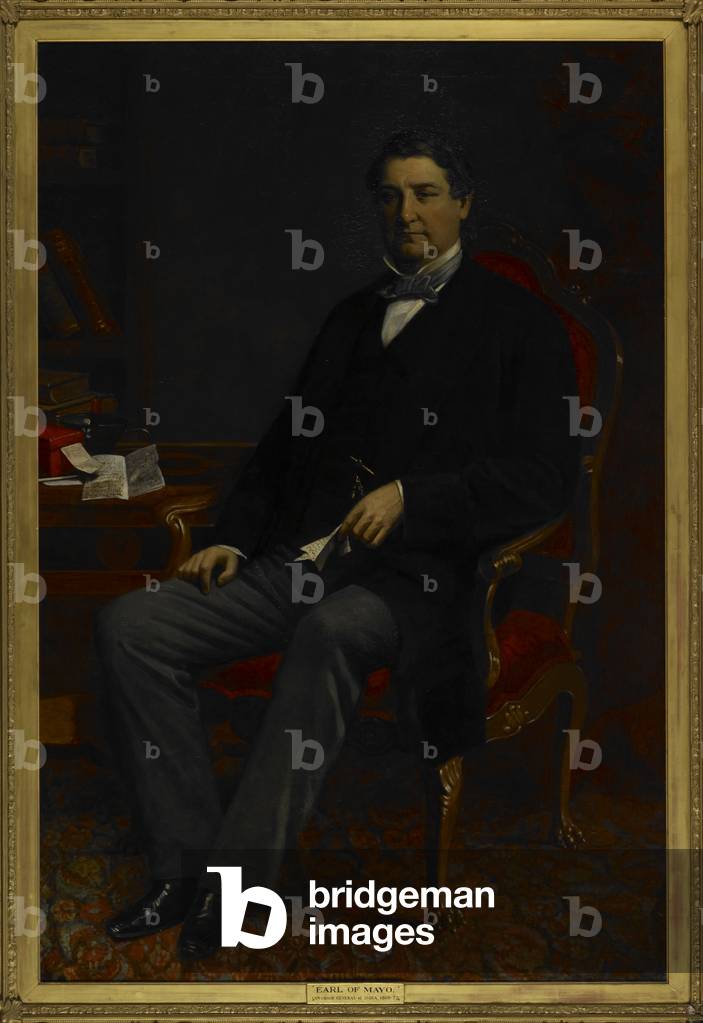 Richard Southwell Bourke, Sesto Conte di Mayo (1822-72), Viceré dell'India (1869-72).
