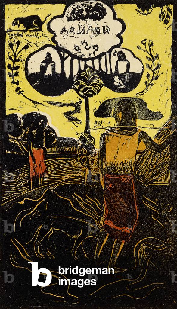 "Noa Noa (Embaume Embaume)", c.1894-95 von Paul Gauguin, b/w
