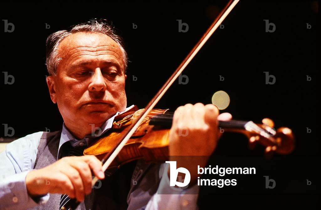 Henryk Szeryng - Maggio 1986. Polacco nato violinista messicano. 22 settembre 1918 8 marzo 1988