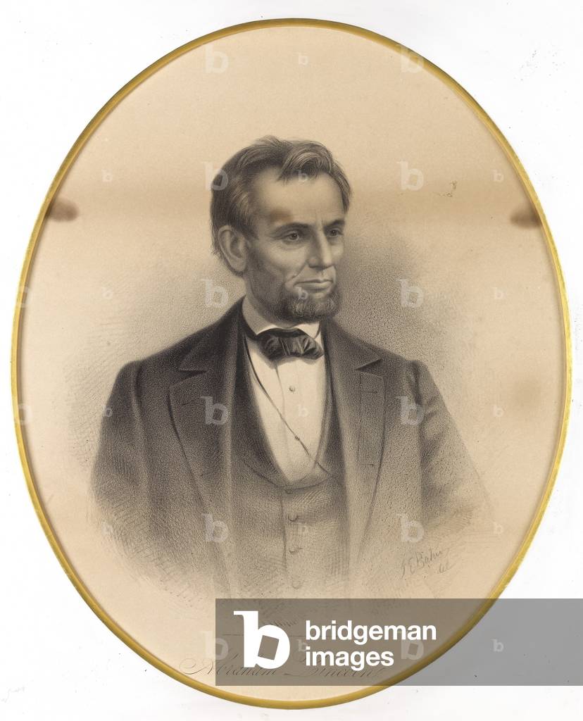 Abraham Lincoln, 1865 (gravure)