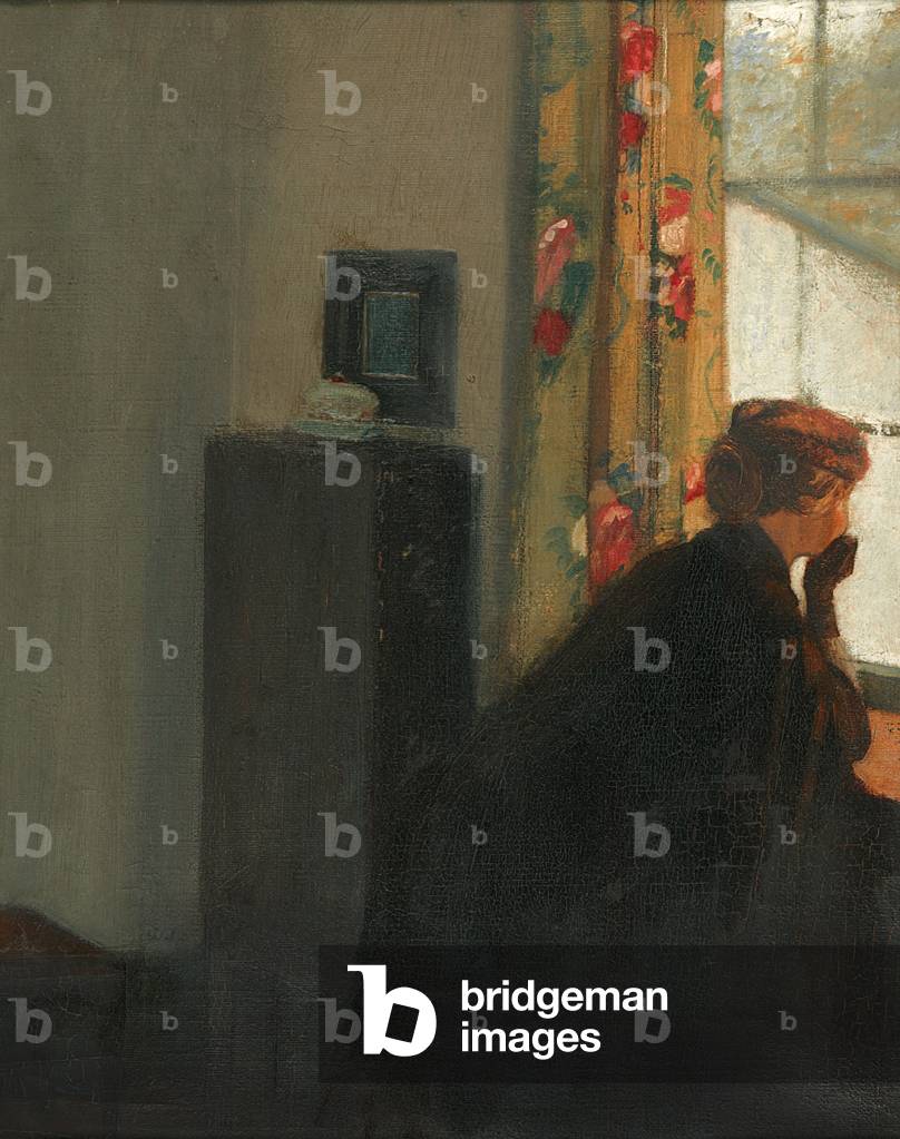 Immagine di Dipinto "alla finestra olio su tela" 1901 di William Rothenstein
