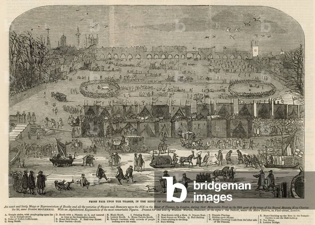Fiera del gelo sul Tamigi (incisione)