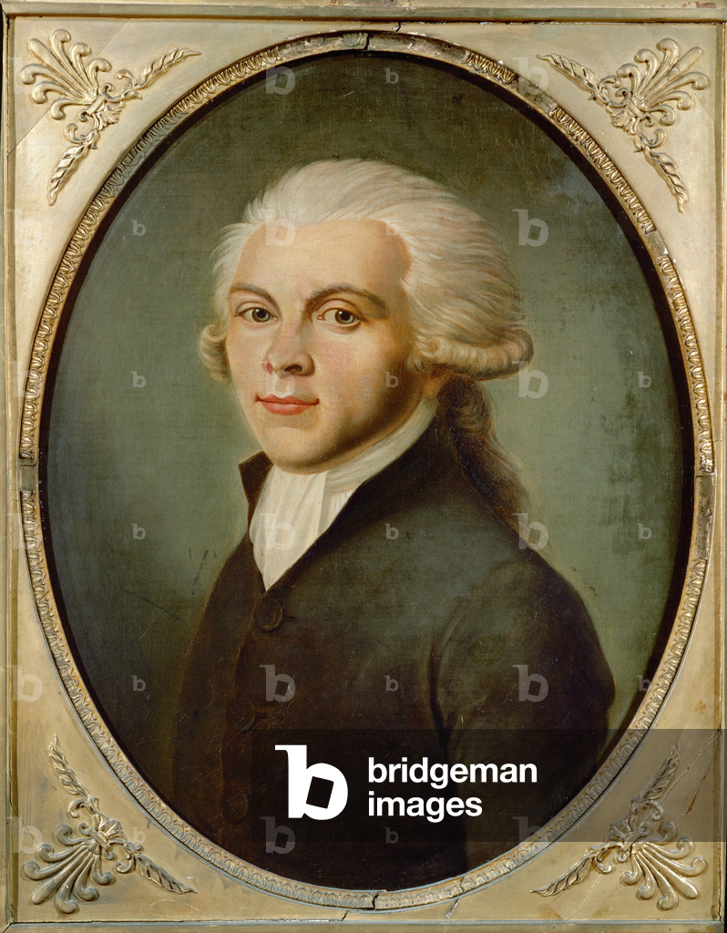 Maximilien Robespierre, dipinto nel 1793 circa