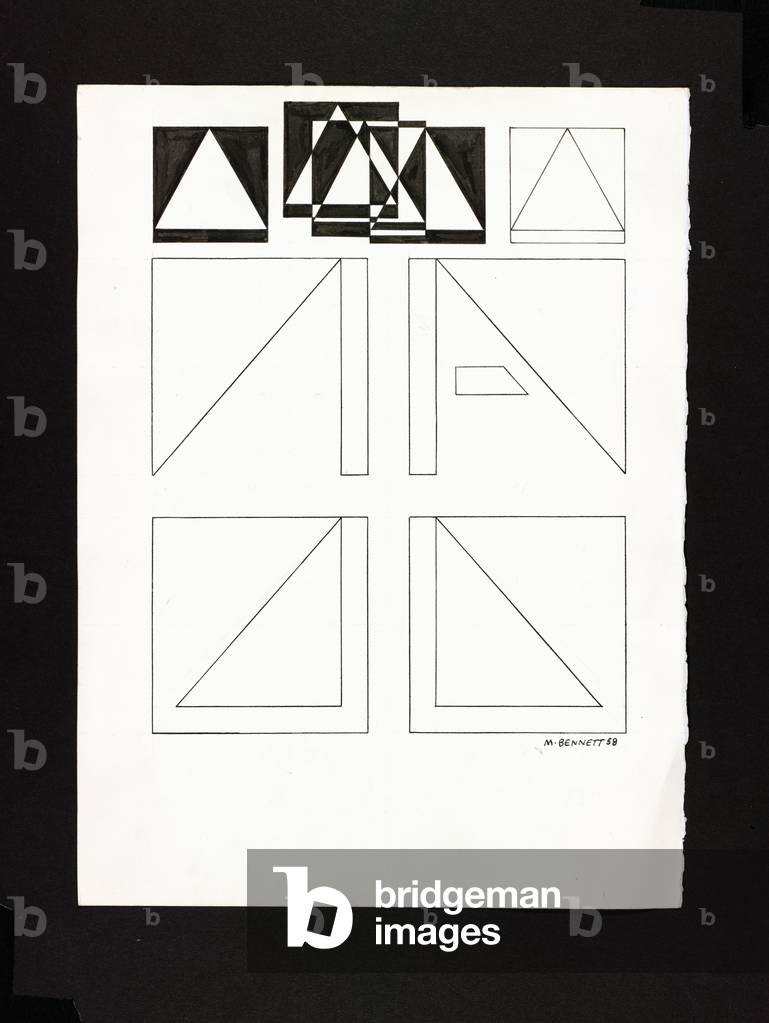Bild von Zeichnung "Ohne Titel" von Manuel Bennett