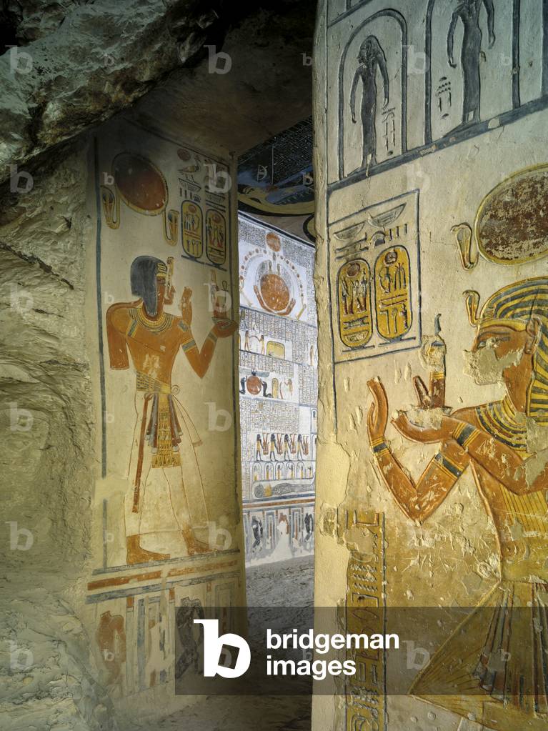 Image of Egypt, Thebes, Luxor, Valley of the Kings, Tomb of Ramses