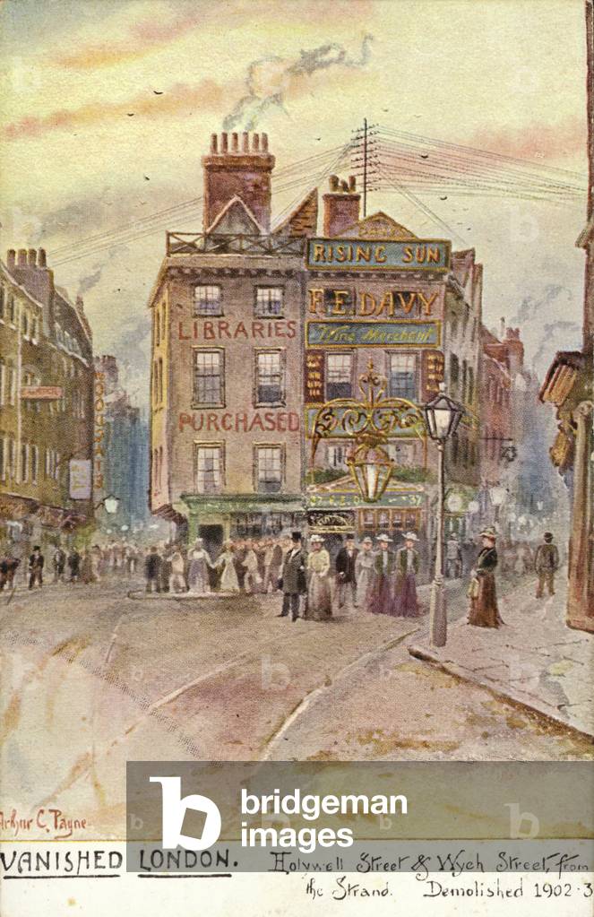 "Vanished London - Holywell Street und Wych Street" von Arthur Charles Payne