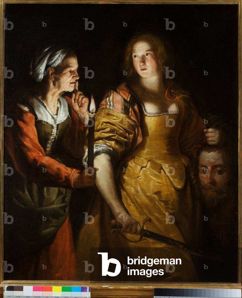 Giuditta con la testa di Oloferne, inizi XVII secolo (oil on canvas)