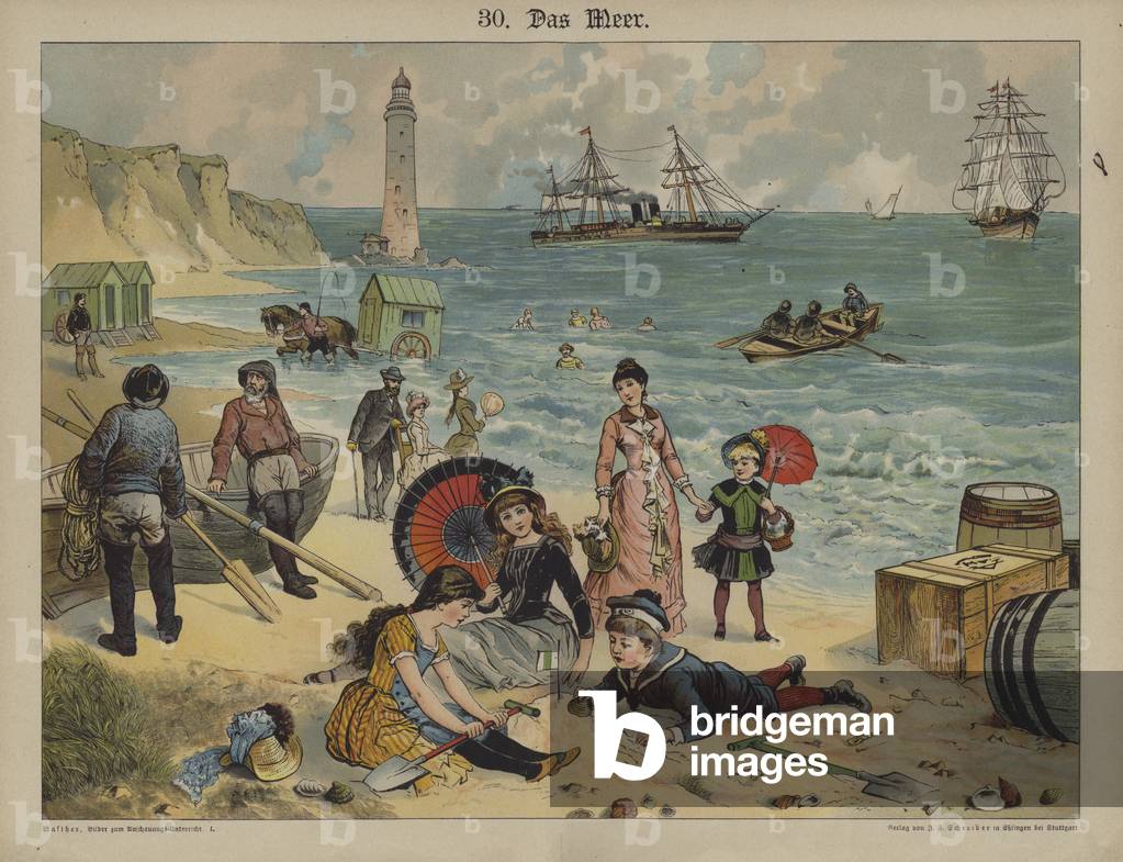 "Il mare (colore lito)" di German School