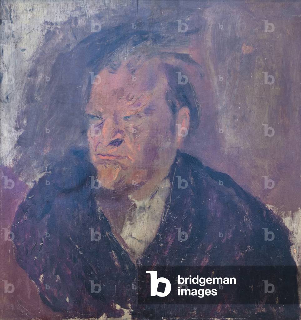 Ritratto di Ungaretti, 1930 (olio su tela)