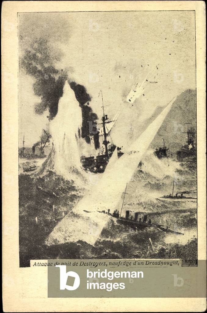 Künstler Attacco notturno di cacciatorpediniere, Dreadnaught