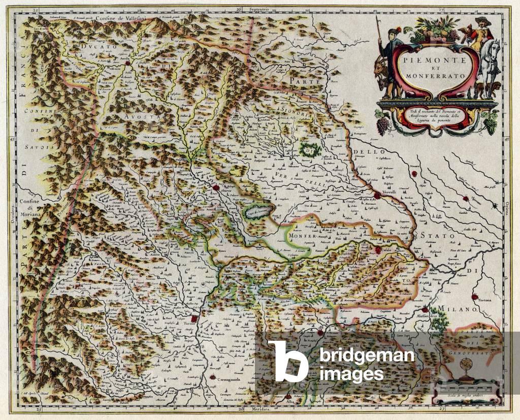 CARTOGRAPHY Piedmont and Monferrato