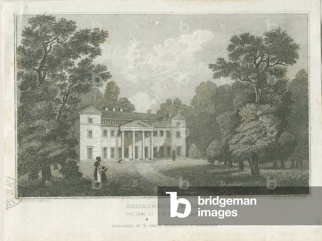 Chillington Hall: engraving, nd [1830] (print)