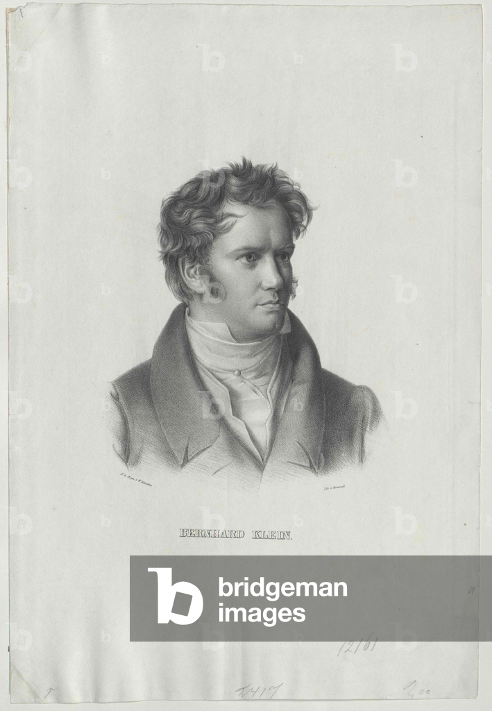 Image de Estampe représentant Bernard Klein (imprimer) par Unknown Artist