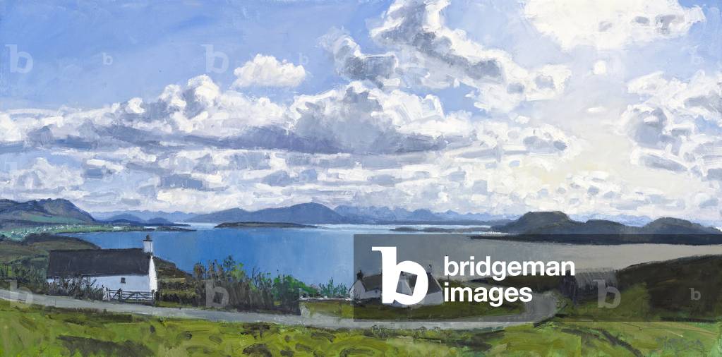 Image of Painting depicting Badentarbat Bay 2011 by Charles Simpson