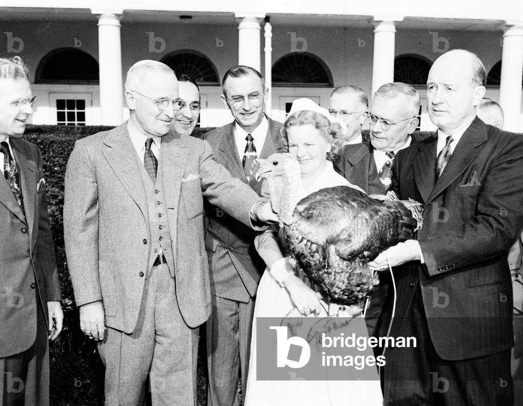 Bild von Fotografie "Präsident Harry Truman", b/w