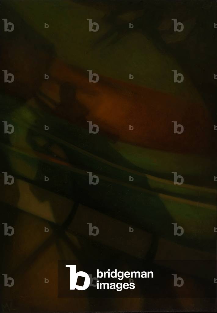 Fischernetze, 2019 (Öl an Bord)