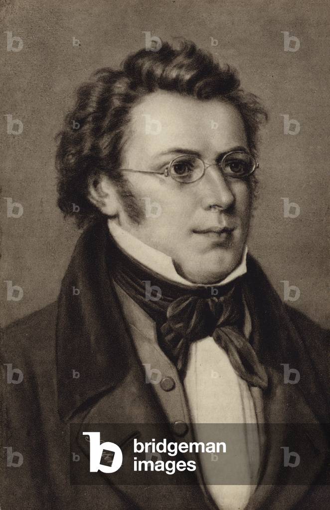 Ritratto di Franz Schubert (incisione)