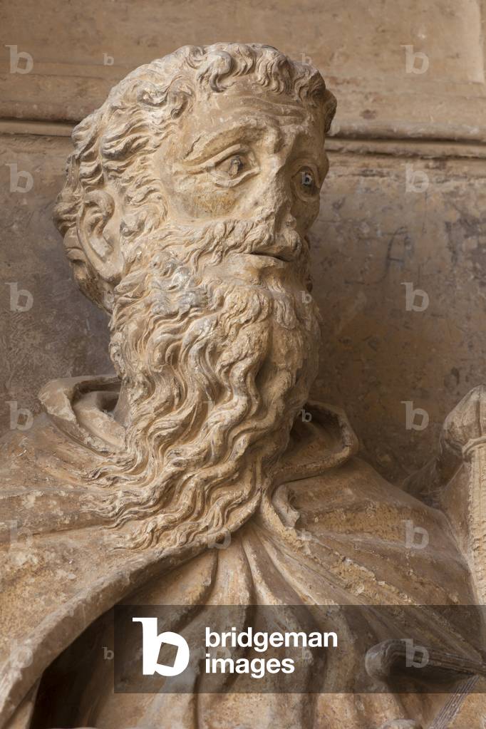 "Kathedrale Catedral de Nuestra Señora de la Huerta. Exterieur. Das Nordportal. Juan de Talavera. Detail. Link