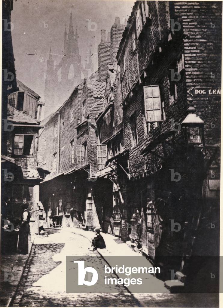 View of Castle Garth, looking towards St Nicholas Cathedral from the