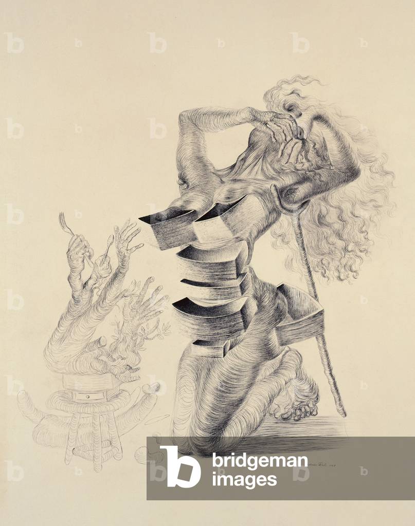 Figura de Cajones, 1937 (penna e inchiostro)