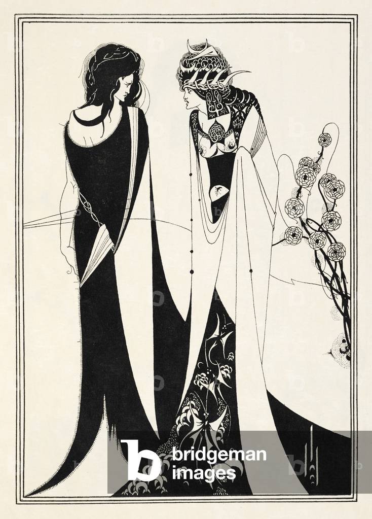 Illustration for 'Salome' by Oscar Wilde, 1906 (litho)