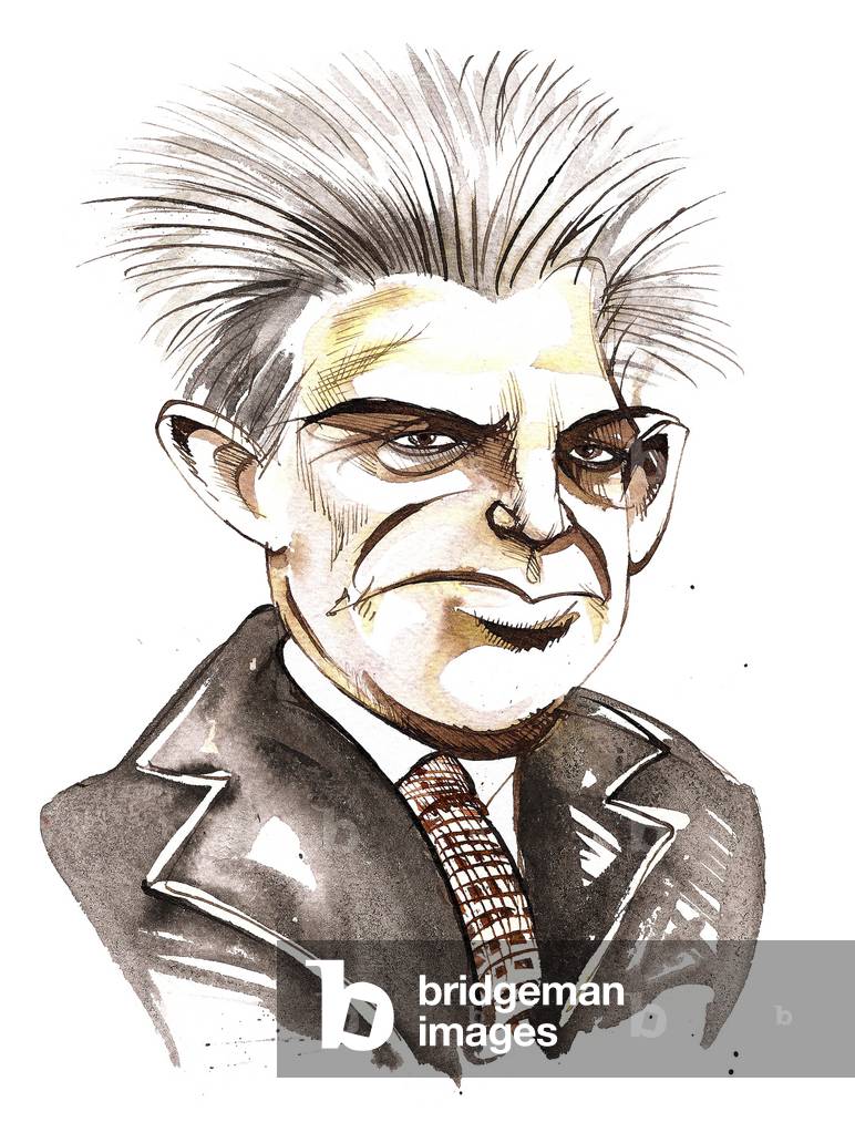 Carl Nielsen by Neale Osborne, b/w